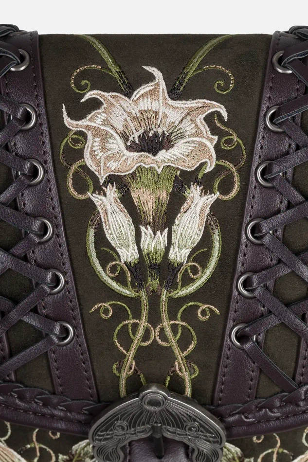 Haftowana Torebka na ramię Moonflower
