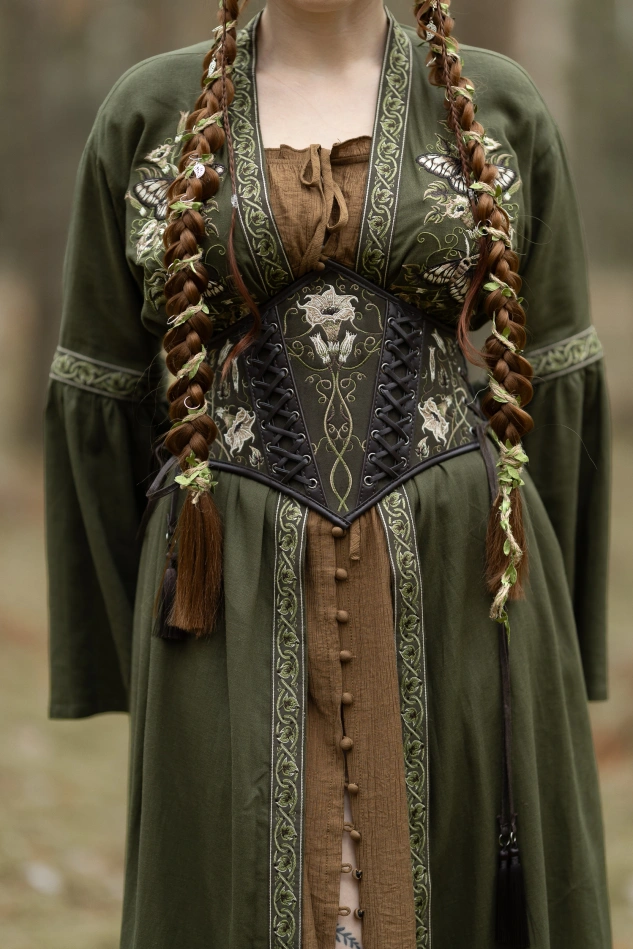 DARK BOTANY CORSET BELT