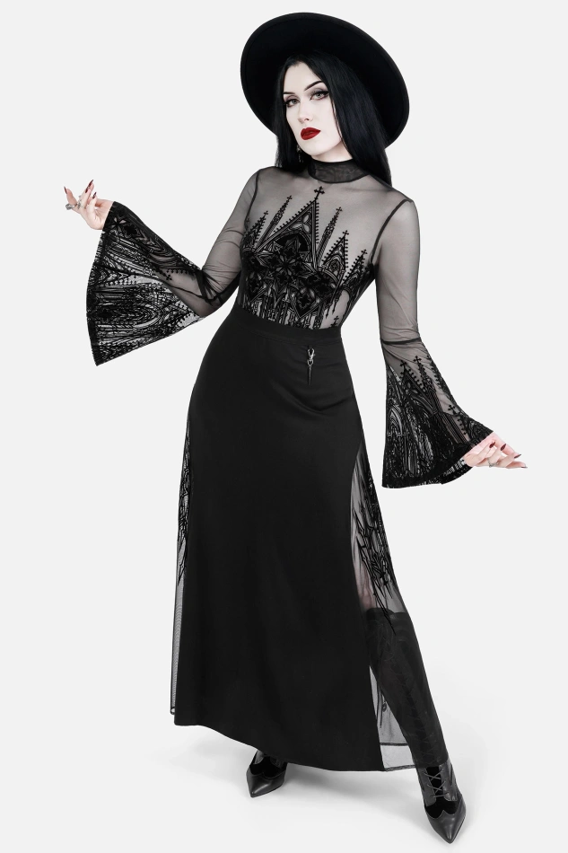 CHAPEL OF SHADOWS MAXI SKIRT
