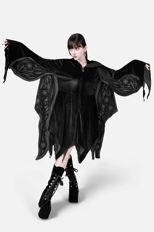 OBSIDIAN MOTH HOODIE
