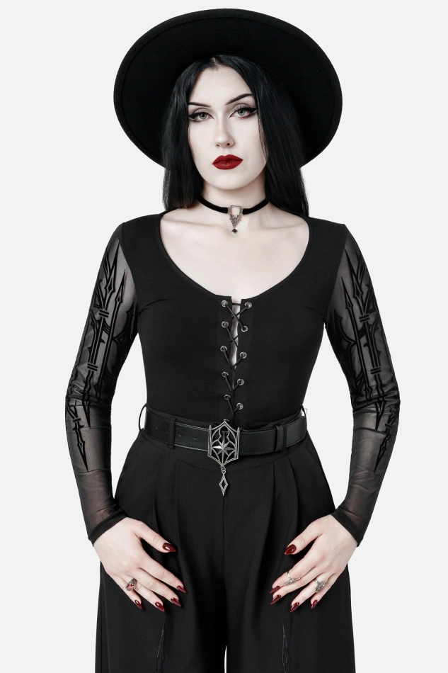 INFERNUM LONG SLEEVE TOP