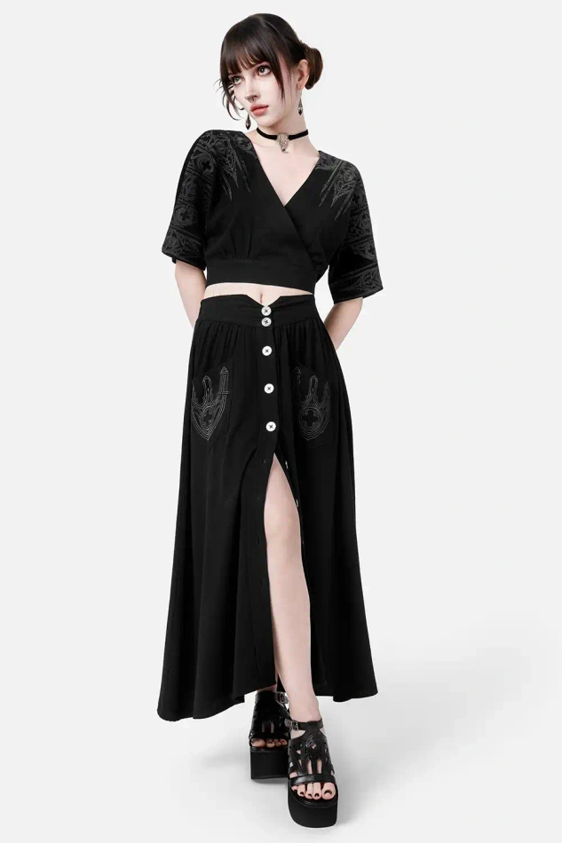 HERESY spódnica midi