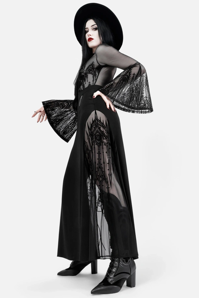 CHAPEL OF SHADOWS spódnica maxi